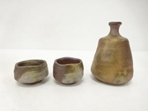 備前焼 横山直樹造 酒器揃 | 宗 sou::お茶道具・着物のお店